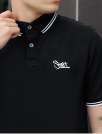 Koszulka polo Staff black logo2