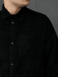 Koszula Staff velvet black