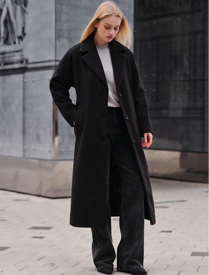 Damski płaszcz Staff bo black