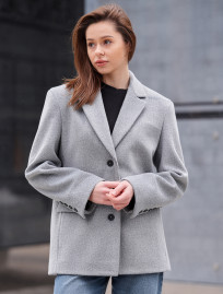Płaszcz damski Staff ro light gray
