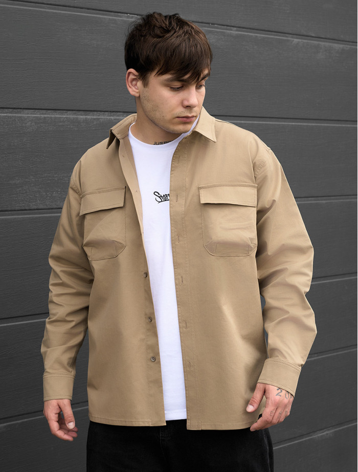 Koszula Staff ra light brown