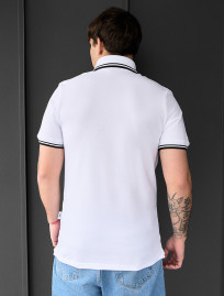 Polo Staff white logo