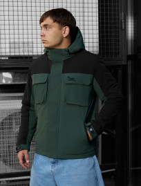 Kurtka Staff quor black & khaki