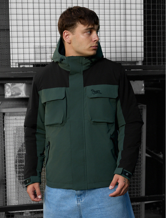 Kurtka Staff quor black & khaki