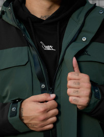 Kurtka Staff quor black & khaki