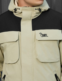 Kurtka Staff quor black & light olive