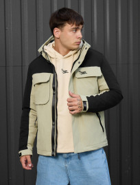 Kurtka Staff quor black & light olive