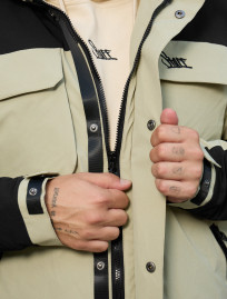 Kurtka Staff quor black & light olive