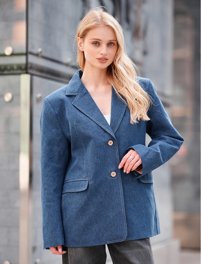 Marynarka Staff daf blue