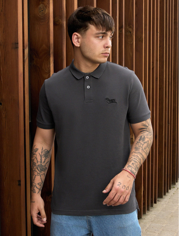 Polo Staff dark gray logo