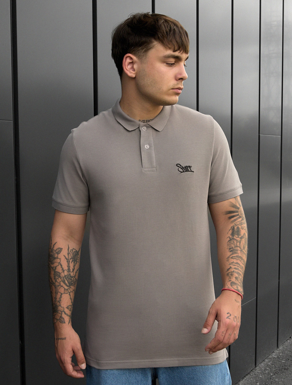 Polo Staff gray logo