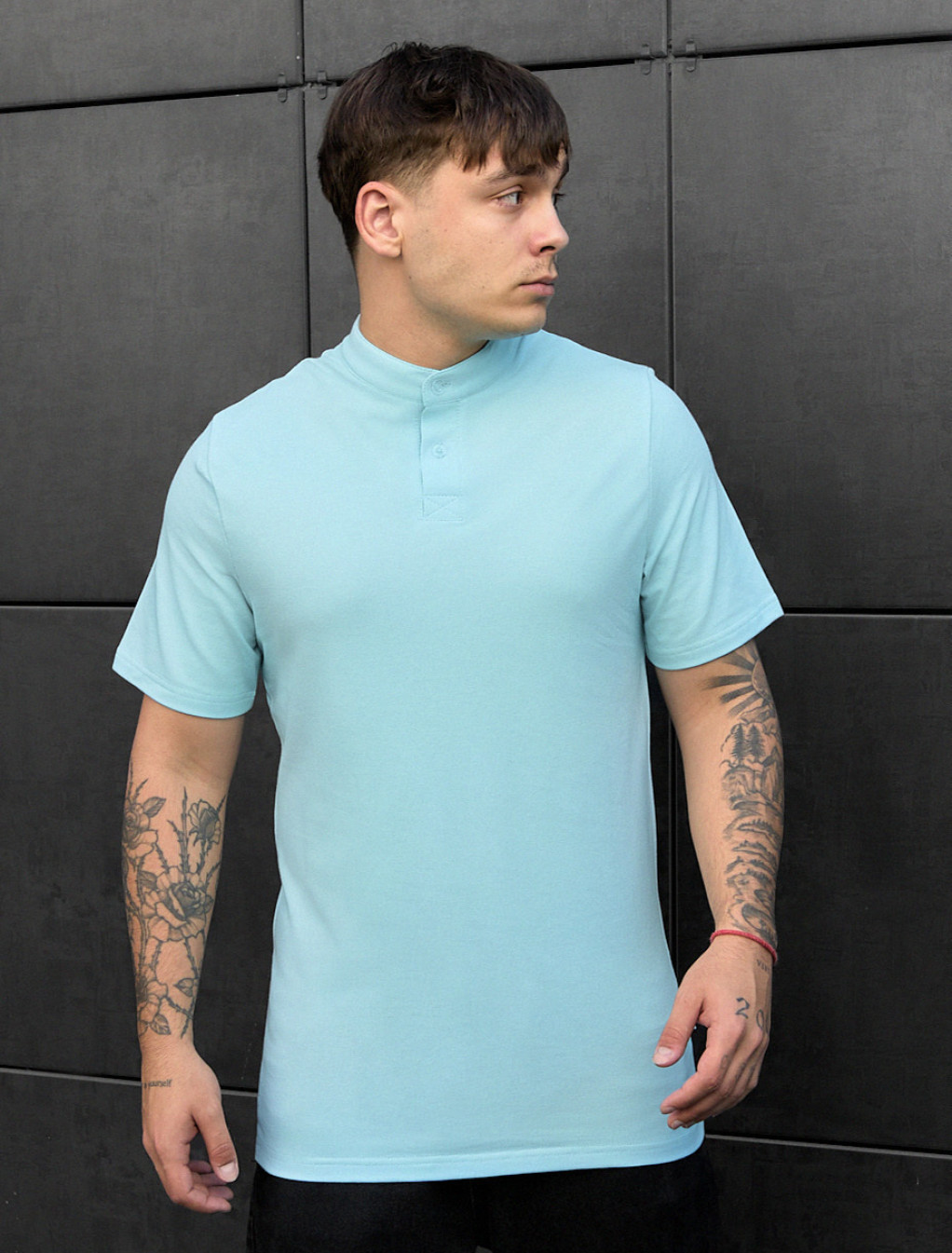 Polo Staff lw light blue