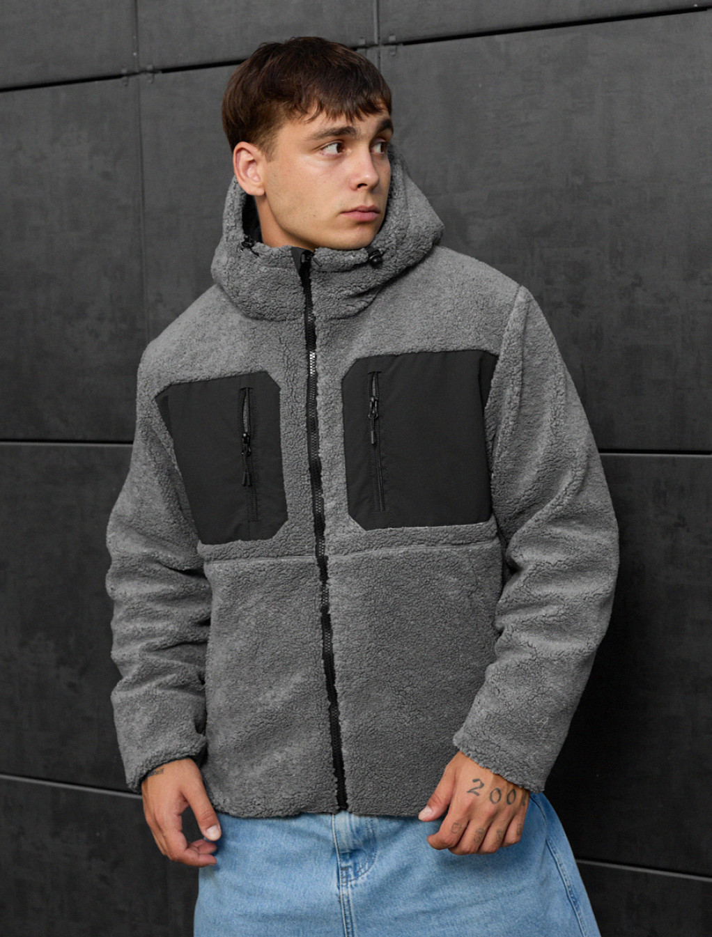 Kurtka futrzana Staff brix gray