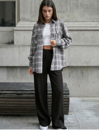 Koszula damska Staff mir gray oversize