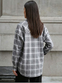 Koszula damska Staff mir gray oversize