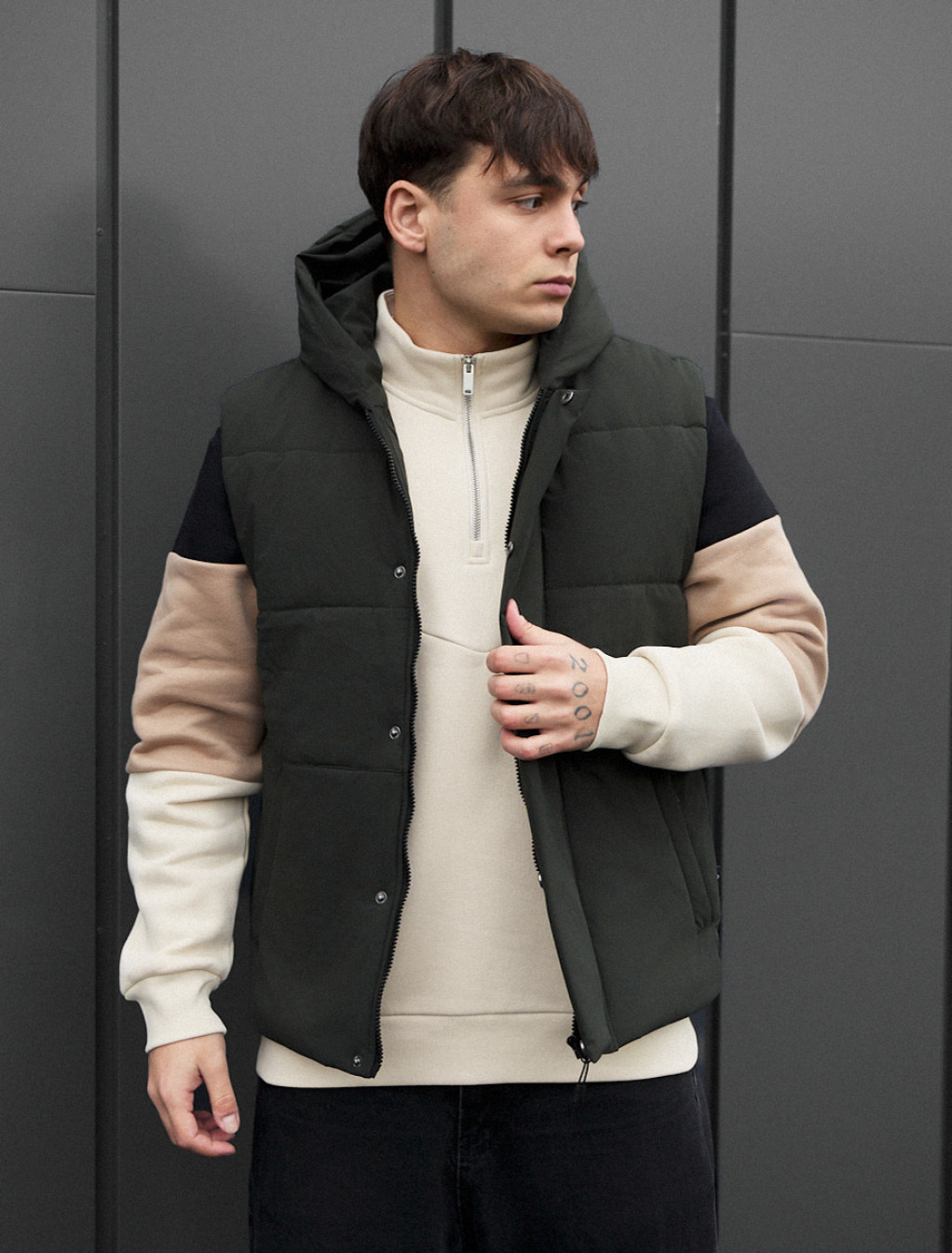 Kamizelka Staff moko dark green