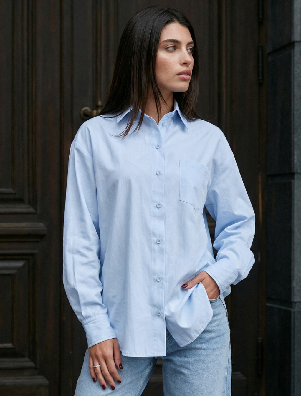 Koszula Staff tin light blue