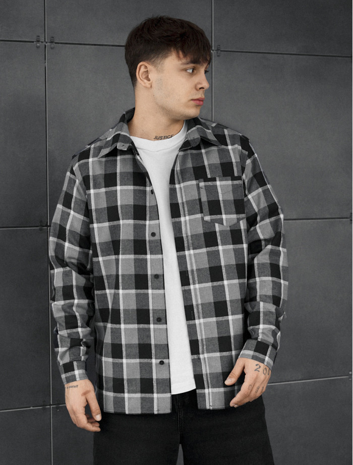 Koszula Staff ed black & gray