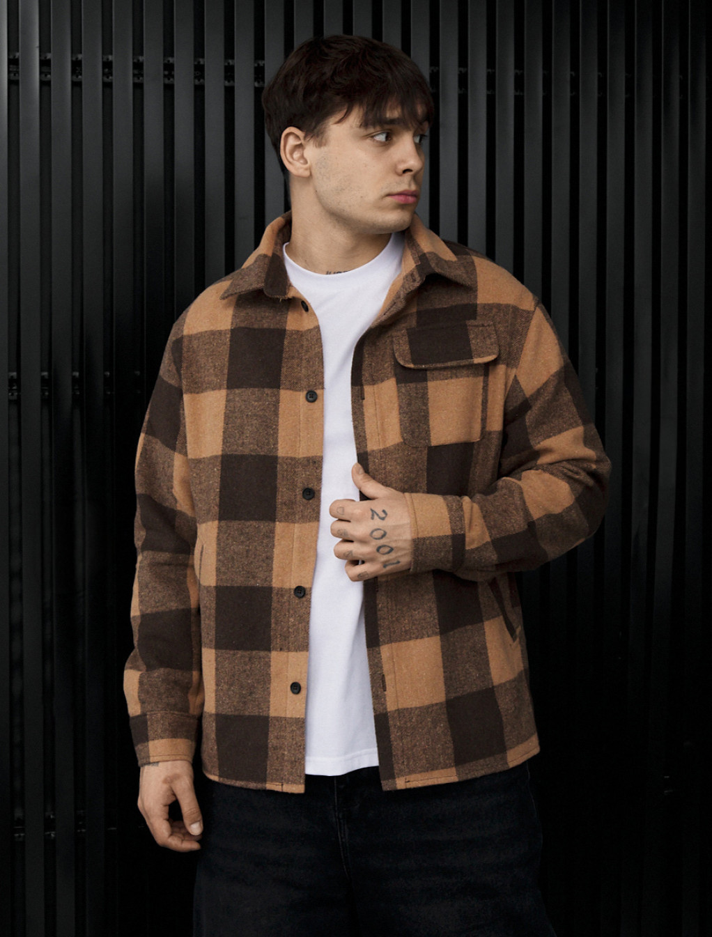 Kurtka-koszula ero brown