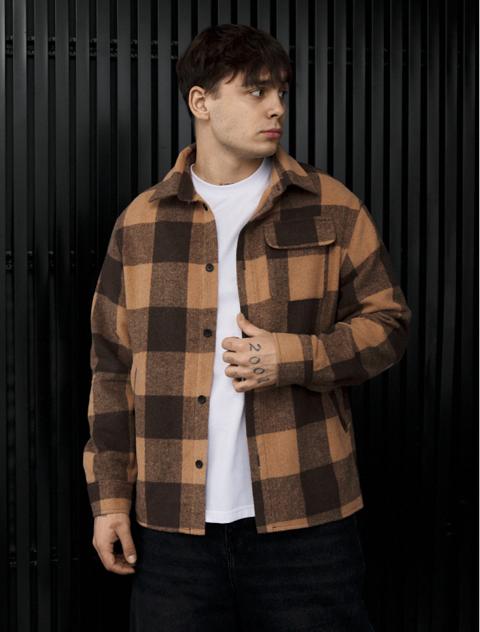 Kurtka-koszula ero brown