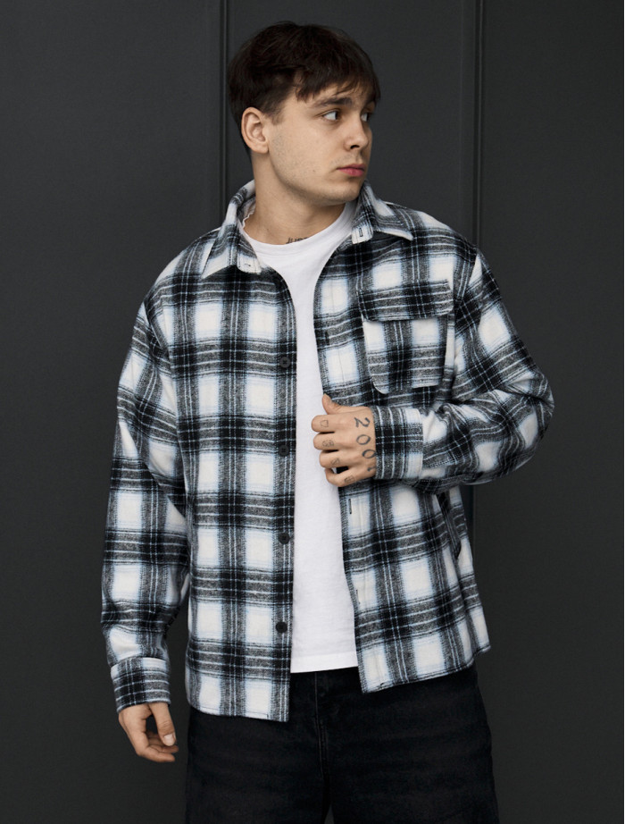 Kurtka-koszula ero black & white