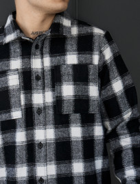 Koszula Staff squares black & white