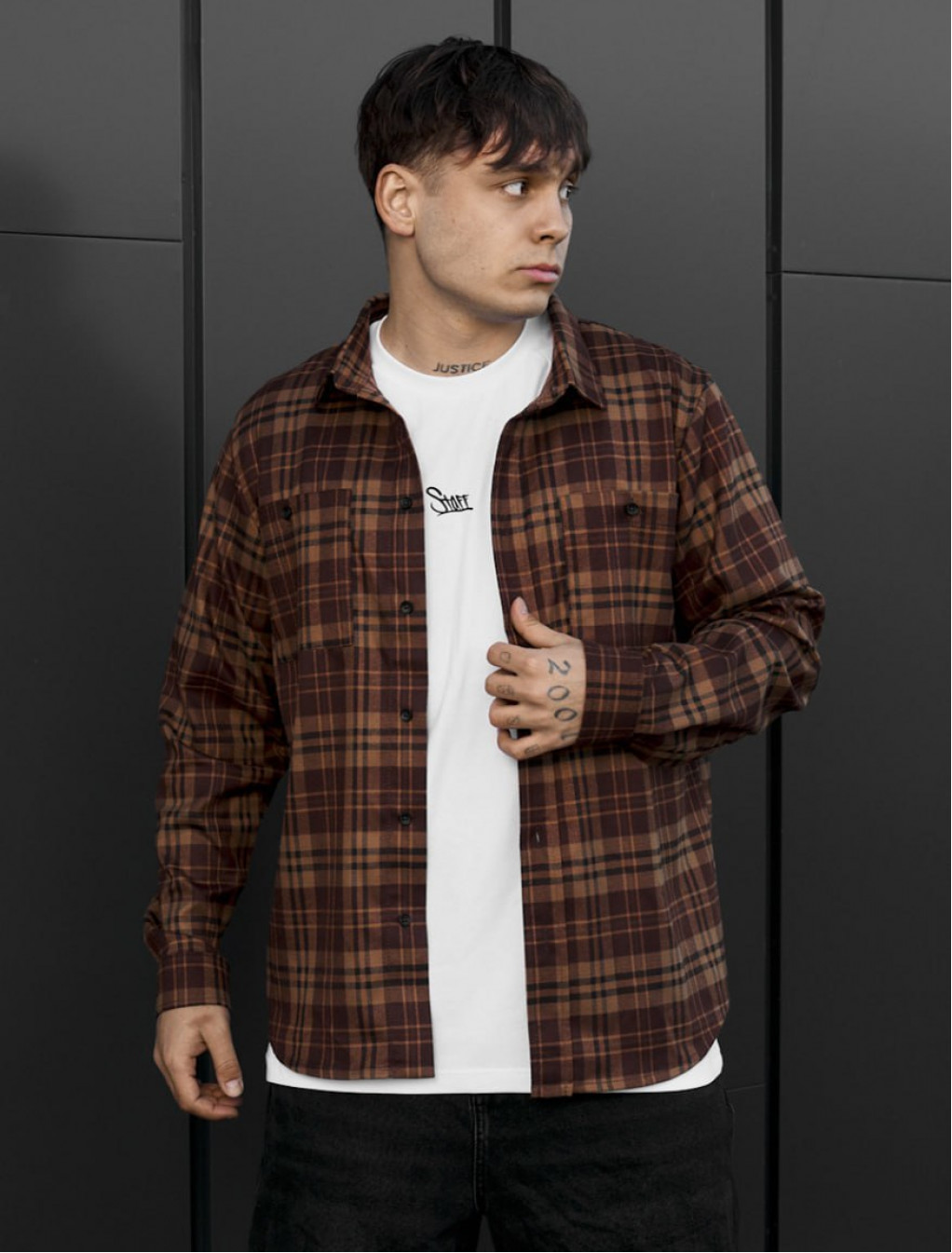 Koszula Staff c3 brown