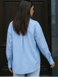 Koszula damska Staff ama light blue stripes