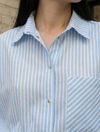 Komplet koszula+spodenki Staff so light blue oversize