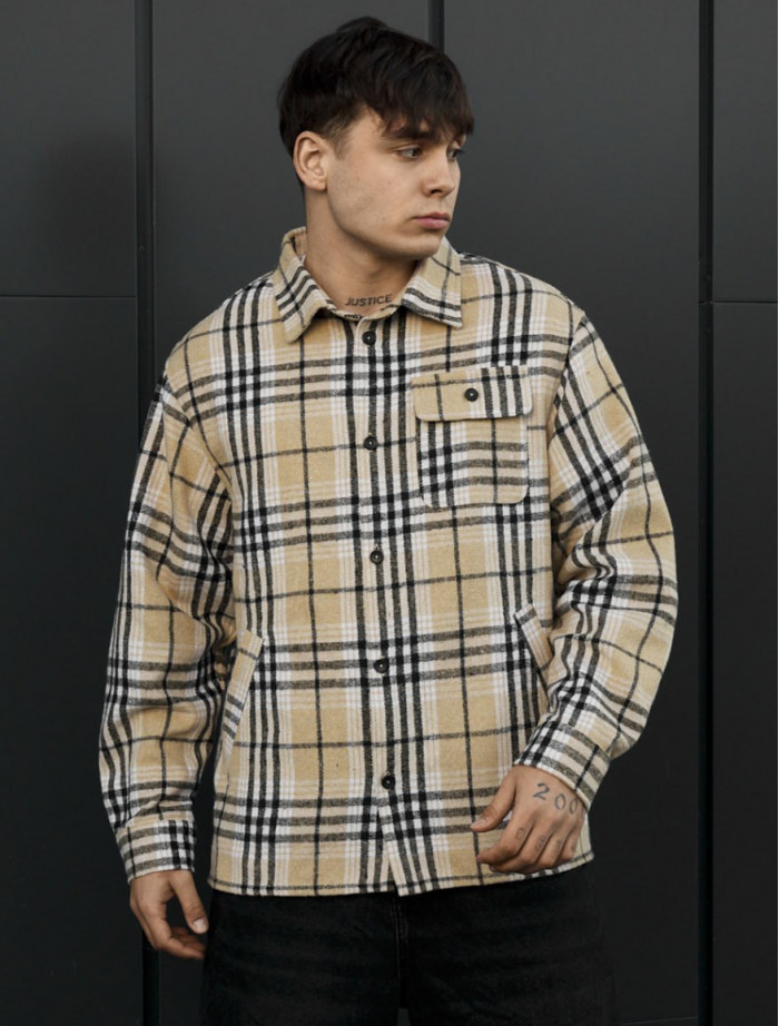 Kurtka-koszula Staff beige