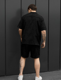 Komplet koszula + spodenki Staff li black