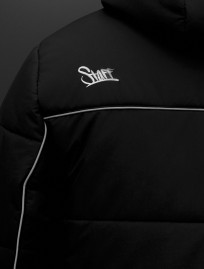 Kurtka Staff logo black reflective