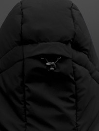 Kurtka Staff logo black reflective