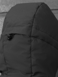 Kurtka przejściowa Staff logo dark gray reflective