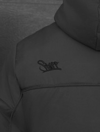 Kurtka przejściowa Staff logo dark gray reflective