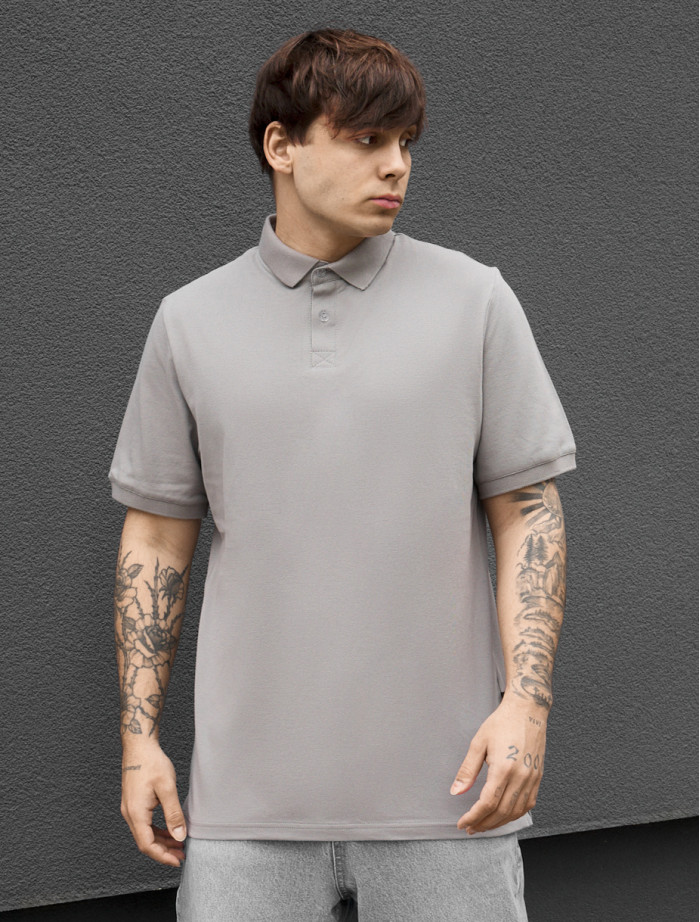 Polo Staff nt light gray