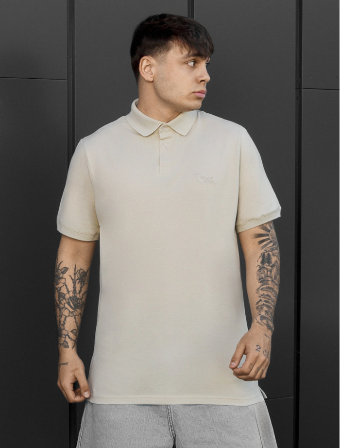 Polo Staff we logo beige