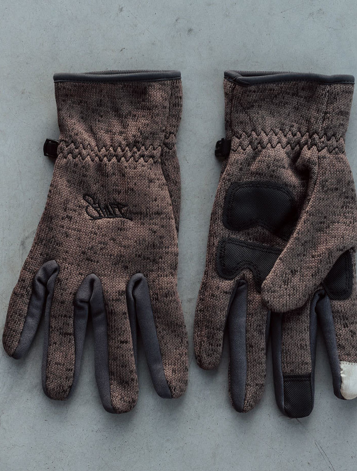 Rękawice Staff brown fleece size S-M