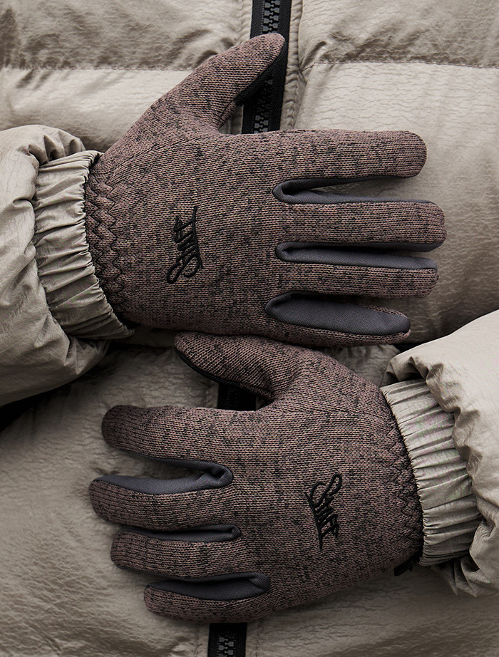 Rękawiczki Staff brown fleece size S-M