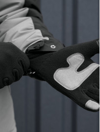 Rękawice Staff fleece black size M-L