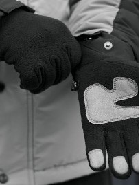 Rękawiczki Staff fleece black size M-L