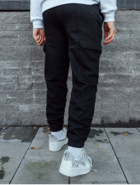Spodnie dresowe Staff cargo black fleece