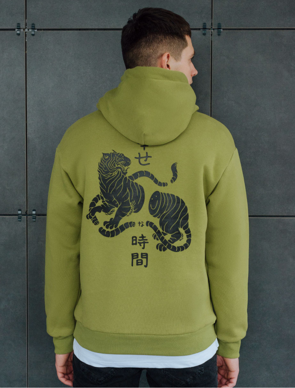 Bluza z kapturem Staff in twain oversize fleece