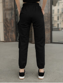 Damskie spodnie dresowe Staff cargo black