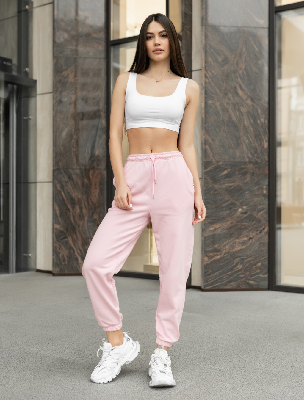Damskie spodnie dresowe Staff jo light