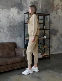 Damski dres Staff el light brown oversize