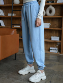 Damskie dresy Staff ou logo light blue