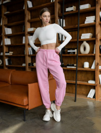 Damskie dresy Staff pink oversize