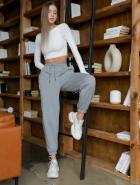 Damskie dresy Staff gray oversize