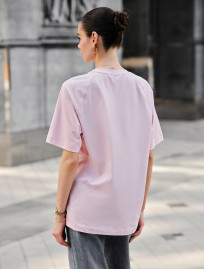 Damska koszulka Staff ar light pink oversize